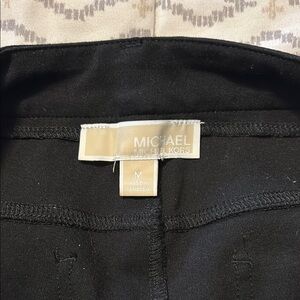 Michael Kors Black Straight Leg Pants For any occasion. Gently worn. Size M